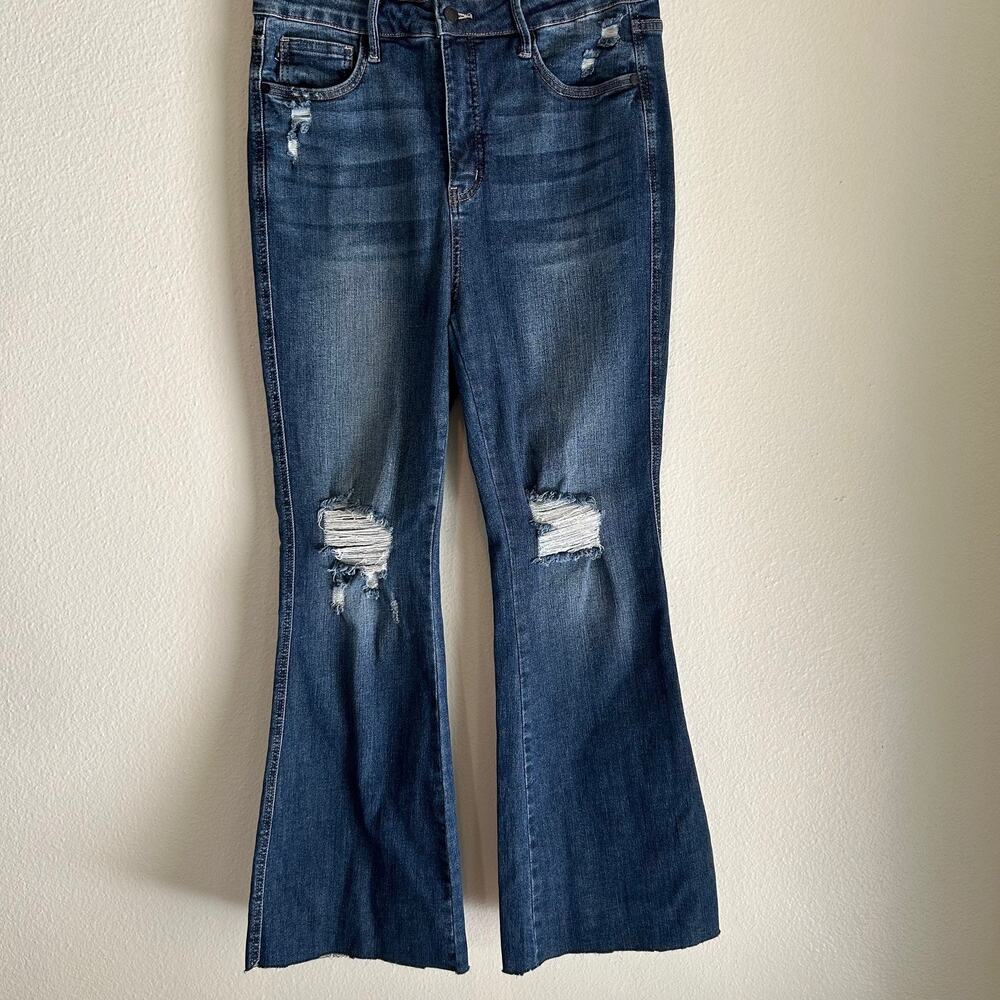 Judy Blue Dark Blue Flare Jeans
